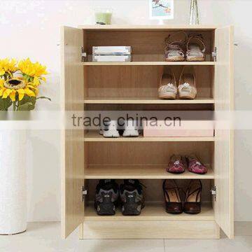 Hot sale custom wooden furniture drop front shoe box wholesale