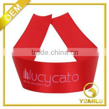 Chinese satin polyester ribbon pp lamination ribbon