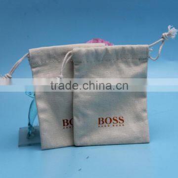 Small Canvas Money Bag With Logo Printing