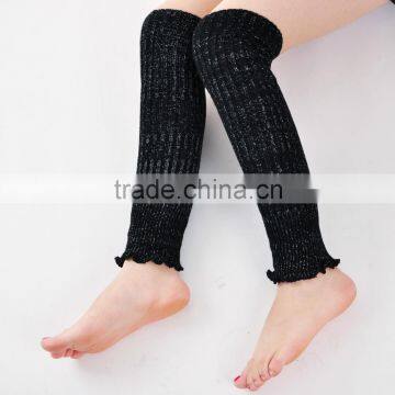 Wholesale Women Boot Socks Beautiful Acrylic Leg Warmer Knit Ladies Leg Warmer Boot Topper