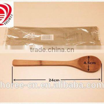 food grade bamboo tableware tea spoon with long handle for wholesale