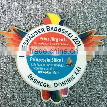 metal hang name tag