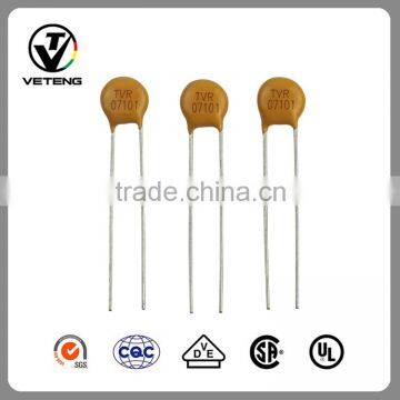 Top quality surge arrester metal oxide varistor ,passive component 3movs varistor zno resistor