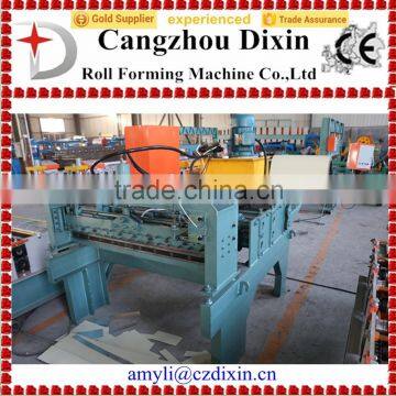 Sheet Metal Flattening Slitting Cutting Machine with Electric decoiler