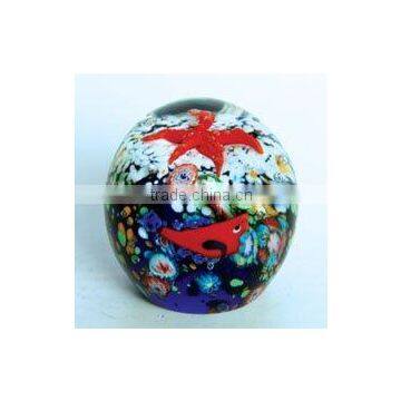 Murano Glass Paperweight for home decor