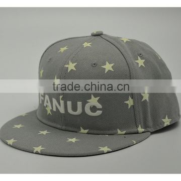 New Fashion Custom Cotton Embroidery Snapback Cap Flat Brim Hats And Caps