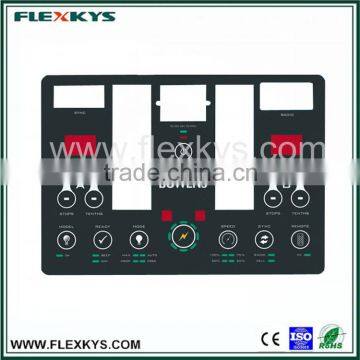 Practical Metal Dome Matty PET Graphic Overlay With High Quality photo-3