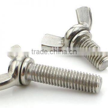 wing bolt/din315/stainless steel wing bolt