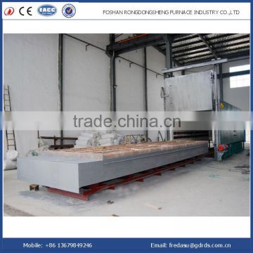 car bottom type tempering furnace for industry