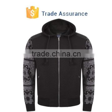 New Men's Print Sleeve Hoodies/High Quality Jackets/Custom Print Jackets