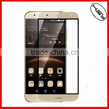 HUYSHE Cell Phone Waterproof Tempered Glass 2.5D Full Cover Screen 0.3mm Protector for Huawei G8 photo-2