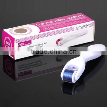 DRS microneedle derma roller 600 needles replaceable magic derma roller skin dermaroller personal care