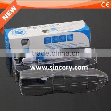 2015 popular sale 360 degree rotating 600 micro derma roller/ derma roller