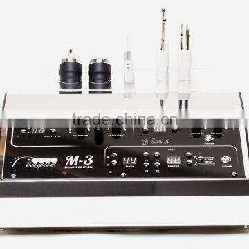 Multifunctional Beauty Machine: Ultrasonic Skin Scrubber + Ultrasound Therapy + Microcurrent Therapy - Alvi Prague M-3 photo-2