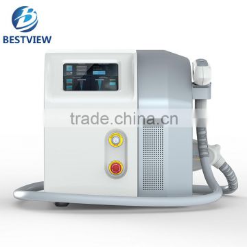 BESTVIEW High Quality Professional Acne Removal Mini Varicose Veins Treatment Q Switched Nd Yag Laser Tattoo Removal Machines Telangiectasis Treatment