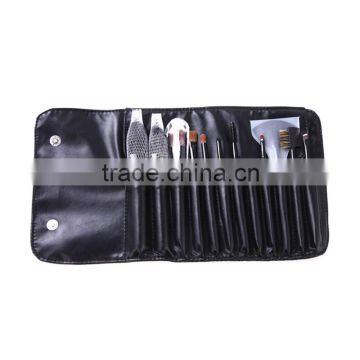 12pcs Professional Animal Hair Makeup Brush Set