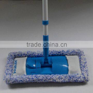 2016 New Microfiber Wet Mop Professional Flat Wipping Mop Telescopic 120cm