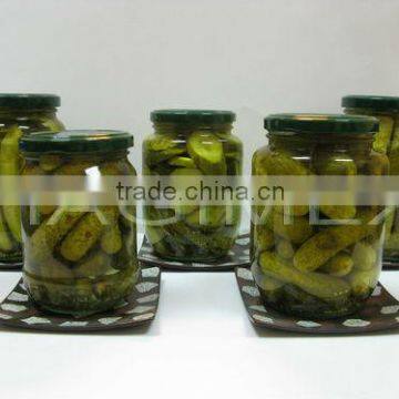 100% natural fresh pickled cucumbers in jar, baby cucumbers - Cheap price & good quality!