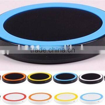 2016 New Wireless Charging Plate Quality Universal Qi Wireless Charger for Samsung Galaxy S7 Magic Disk Stand Qi
