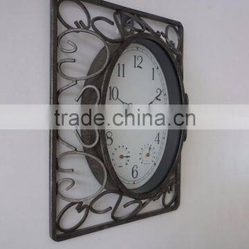 3 IN 1 Clock Thermometer And Hygrometer Wall Clock photo-2