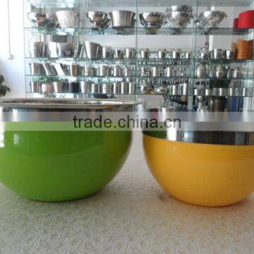 High quality stainless steel salad/pasta bowl