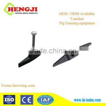 pig farm equipment anchor bolt