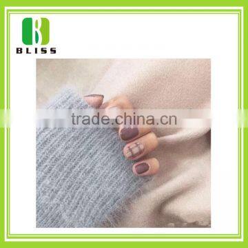 Popular White Lace Strip Style Nail Art Decals Colorful Waterproof Self Adhesive 3d Nail Sticker photo-6
