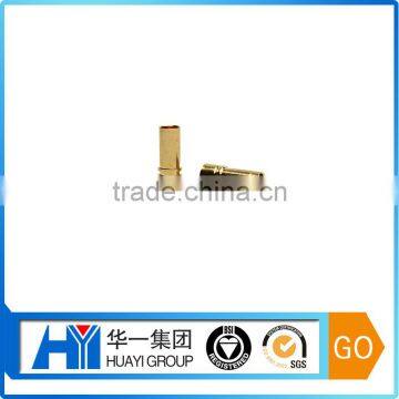 oem brass mini 3 / 4mm gold plated male female banana plug connector manufacturer