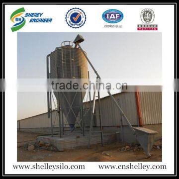 Vertical Yellow Maize Soybean Storage Steel Silo photo-5