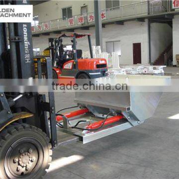 forklift attachment hydraulic dirt bucket