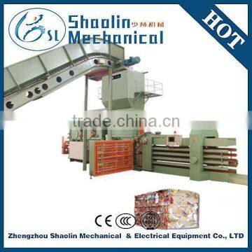 Resource-saving Full Automatic Cardboard Baler Machine With High Performance photo-5