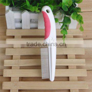 Pet plastic lice comb with cute handle