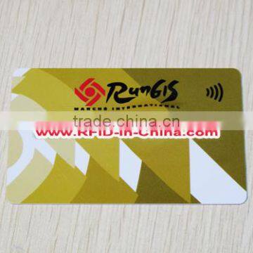 Blank Printable RFID Magnetic Strip Credit Card,Custom RFID Card/Ntag213 Smart Card