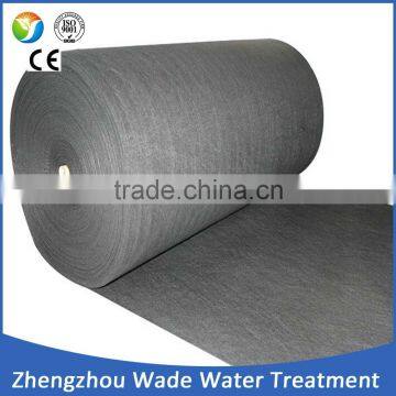 Eco-friendly Polyester Activated Carbon Cloth for Air / Water / Oil Filtration /charcoal Filter Cloth on Sale photo-3