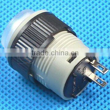 R16-503B OFF-(ON) 16mm Red Momentary Button Push Switch photo-2