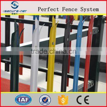 Easily assembled waterproof palisade fence for protect in stock