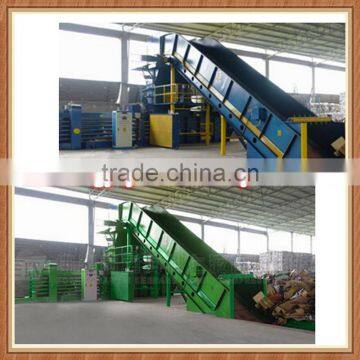 WX-200T Automatic waste paper compactor machine packing machine with factory price