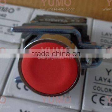 LAY4-BA42 Red Electrical Flush Push Button Switch/spring Return 220V Push Button photo-2