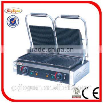 Electric Stainless Steel Double Panini Grill(EG-813 )(CE certificate)