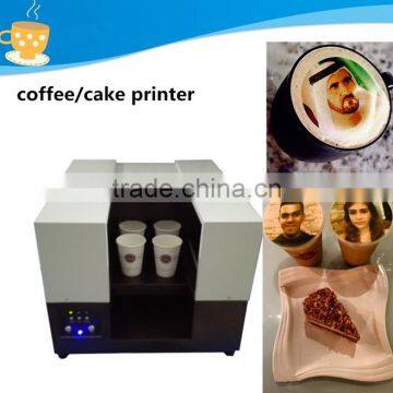 Automatic Edible Latte Coffee Cafe Art Printing Machine