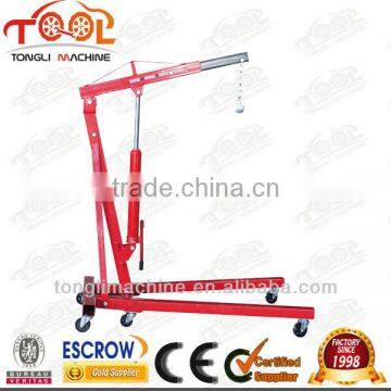 0.5ton tl1000-1 0.5ton folding hydraulic shop engine crane