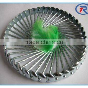 china Low price and good quality umbrella corrugated roofing nails for sale