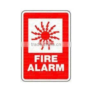 Fire Alarm Safety Sticker