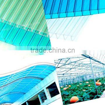 Multiwall Polycarbonate Hollow Sheets for UV-Resistant Greenhouse Material