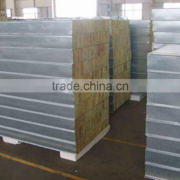 fireproof rock wool sandwich panel