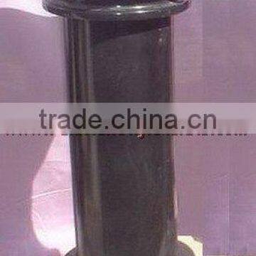 UNIQUE JET BLACK MARBLE PEDESTALS photo-4