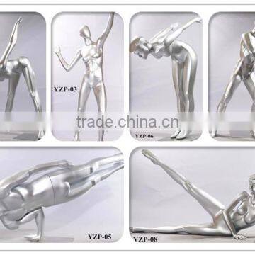 Male sports fashion mannequin sexy mannequin stand Yoga mannequin