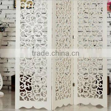 Variety wood plastic composite outdoor screen