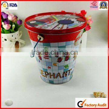 Wholesale Tin Metal Candy Pail With Handle photo-3