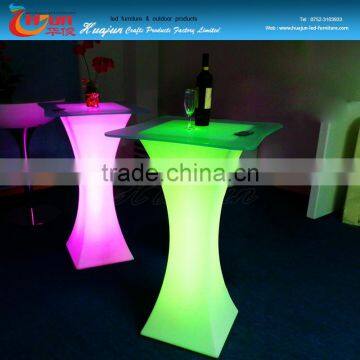 Led Plastic Table/led Light Bar Table/events Party Led Coffee Table With Remote,Illuminated Bar photo-5